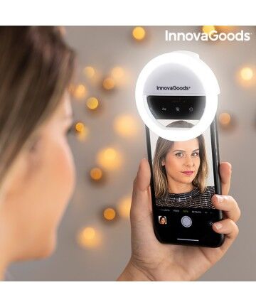 Ring Light Ricaricabile per Selfie Instahoop InnovaGoods