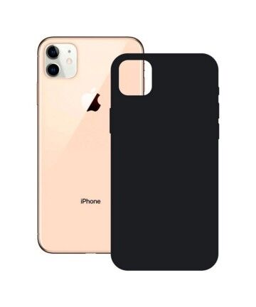 Cover iPhone 12 Pro KSIX Soft Silicone Nero