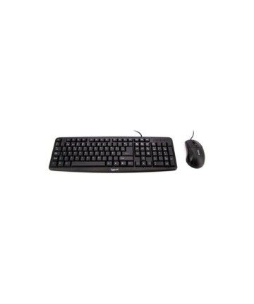 Tastiera e Mouse iggual COM-CK-BASIC QWERTY USB Nero