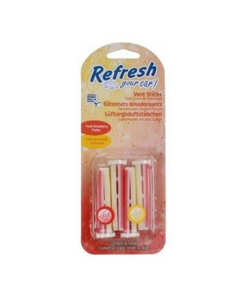 Deodorante per la Macchina California Scents Vent Sticks Fragola Limone (2 pcs)