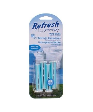 Deodorante per la Macchina California Scents Vent Sticks Fresh Linen (2 uds)