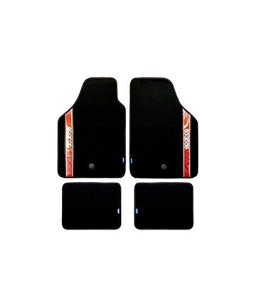 Set di Tappetini per Auto Sparco Strada 2012 B Universale Nero/Rosso (4 pcs)