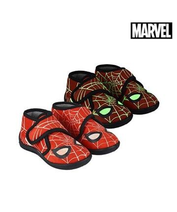 Pantofole Per Bambini Spiderman Rosso