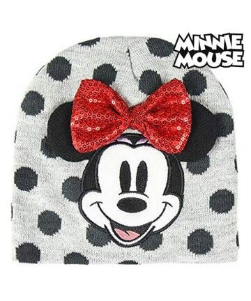 Berretto per Bambini Minnie Mouse Grigio