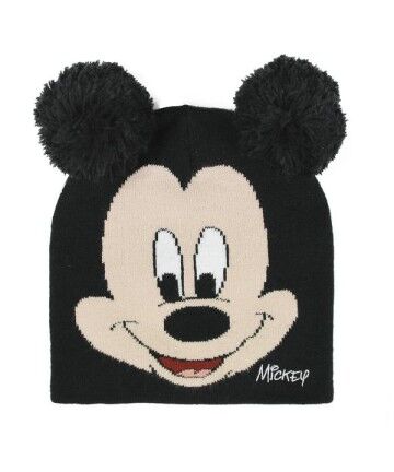 Berretto per Bambini Mickey Mouse Nero (Taglia unica)