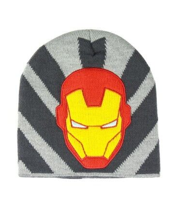 Berretto per Bambini Ironman The Avengers Grigio