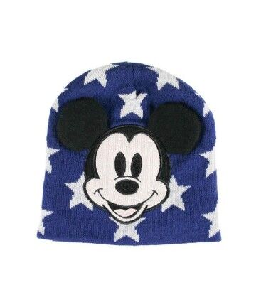 Berretto per Bambini Mickey Mouse Blu Marino (Taglia unica)