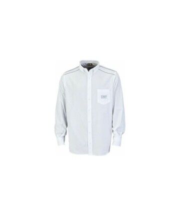 Camicia a Maniche Lunghe Uomo OMP Bianco