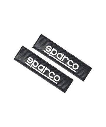 Cuscinetti per Cinture di Sicurezza Sparco Carbono 1206CB Carbonio (2 uds)