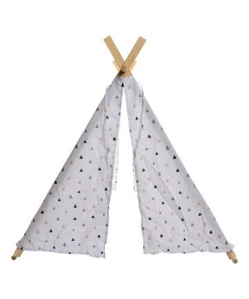 Tenda da Campeggio DKD Home Decor Cotone Legno Unicorno (110 x 110 x 106 cm)