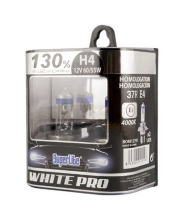 Lampadina per Auto Superlite White Pro H4 12V 55/60W 4000K 37R/E4