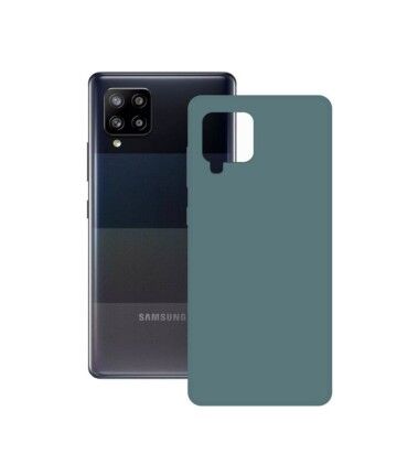 Custodia per Cellulare Samsung Galaxy A42 KSIX Silk TPU Verde