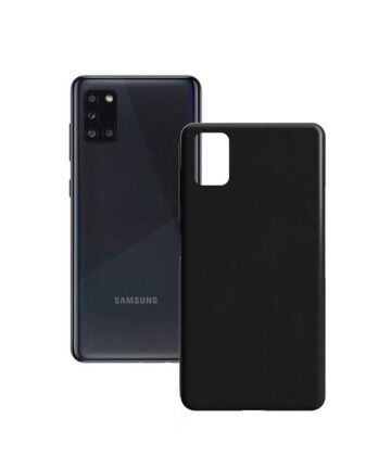 Custodia per Cellulare Samsung Galaxy A31 Contact Silk TPU Nero