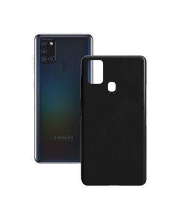 Custodia per Cellulare Samsung Galaxy A21s Contact Silk TPU Nero