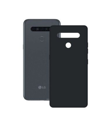 Custodia per Cellulare LG K41S Contact Silk TPU Nero