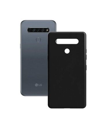 Custodia per Cellulare LG K61 Contact Silk TPU Nero