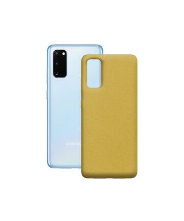 Custodia per Cellulare KSIX Samsung Galaxy S20 Plus Eco-friendly Giallo