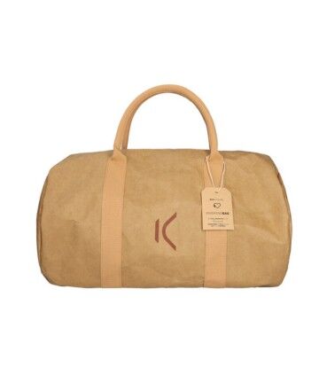 Borsa da Viaggio KSIX WeekendBag Eco-friendly carta kraft Marrone