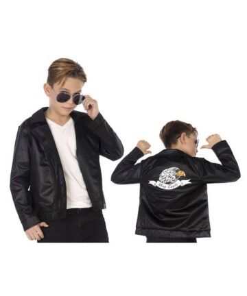 Costume per Bambini Grease Nero (1 pc)