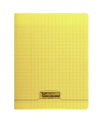 Quaderno Clairefontaine Calligraphe 18244C 8000 Giallo (Ricondizionati A+)