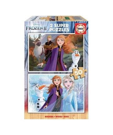 Puzzle Frozen 2 Educa (2 x 50 pcs)