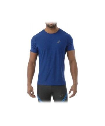 Maglia a Maniche Corte Uomo Asics E LIIN SLIM T Azzurro