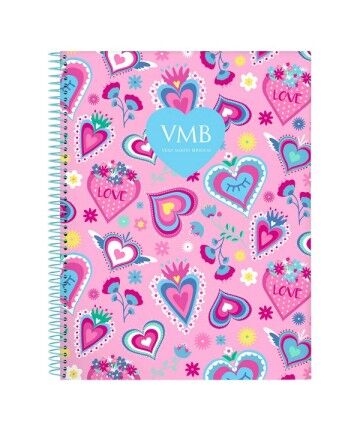 Block Notes Cuori A4