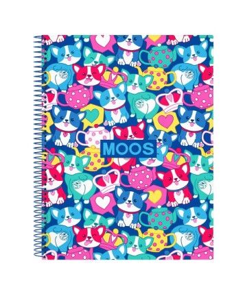 Quaderno con Anelli Cats Moos A4