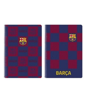 Quaderno con Anelli F.C. Barcelona A4 Blu Marino