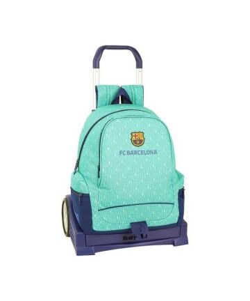 Trolley per la Scuola Evolution F.C. Barcelona 19/20 Turchese