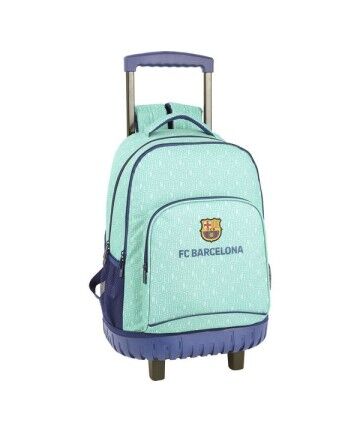 Trolley per la Scuola Compact F.C. Barcelona 19/20 Turchese