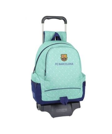 Trolley per la Scuola 905 F.C. Barcelona 19/20 Turchese