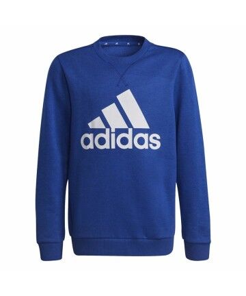 Felpa per Bambini Adidas Essentials Big Logo Azzurro