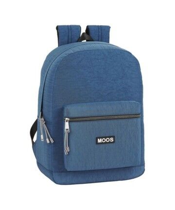 Zaino per Portatile Moos Jeans 15,6'' Blu Marino