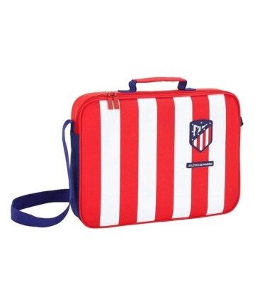 Valigetta Atlético Madrid Rosso Azzurro Bianco (38 x 28 x 6 cm)