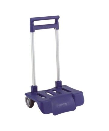 Carrelli Porta Zaino Pieghevole Safta Blu Marino