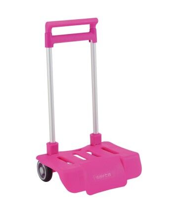 Carrelli Porta Zaino Pieghevole Safta Fucsia