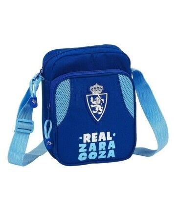 Borsa a Tracolla Real Zaragoza Azzurro Azzurro Chiaro (16 x 22 x 6 cm)