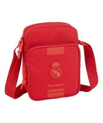 Borsa a Tracolla Real Madrid C.F. Rosso (16 x 22 x 6 cm)