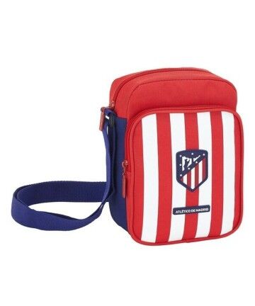 Borsa a Tracolla Atlético Madrid Rosso Azzurro Bianco (16 x 22 x 6 cm)