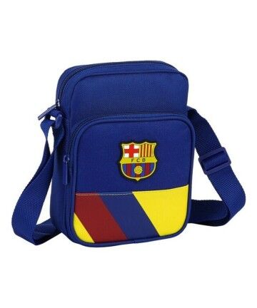 Borsa a Tracolla F.C. Barcelona 19/20 Azzurro (16 x 22 x 6 cm)