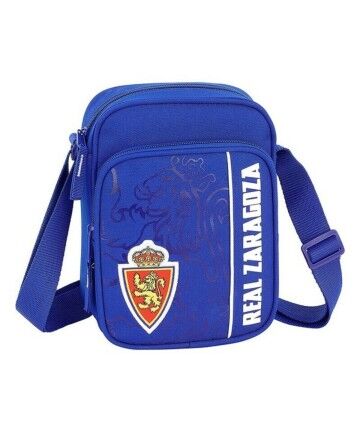 Borsa a Tracolla Real Zaragoza Azzurro (16 x 22 x 6 cm)