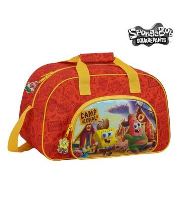 Borsa da Palestra Spongebob Arancio Giallo (40 x 24 x 23 cm)