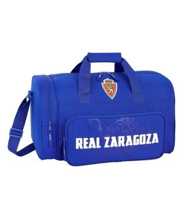 Borsa da Palestra Real Zaragoza Azzurro (47 x 26 x 27 cm)