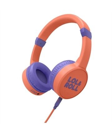 Auricolari Energy Sistem Lol&Roll Pop Kids Arancio