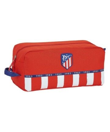 Scarpiera da Viaggio Atlético Madrid Rosso Azzurro Bianco (34 x 15 x 18 cm)