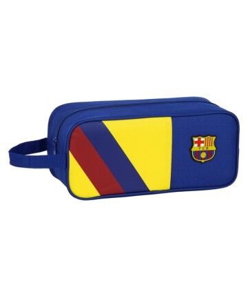 Scarpiera da Viaggio F.C. Barcelona Azzurro (34 x 15 x 14 cm)