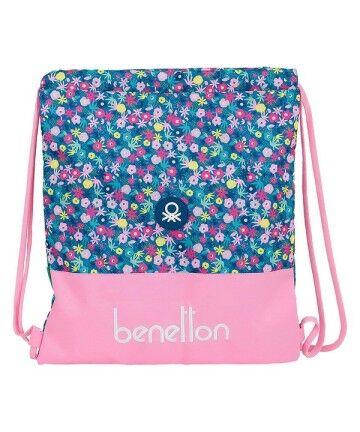 Zainetto con Cordini Benetton Blooming Rosa