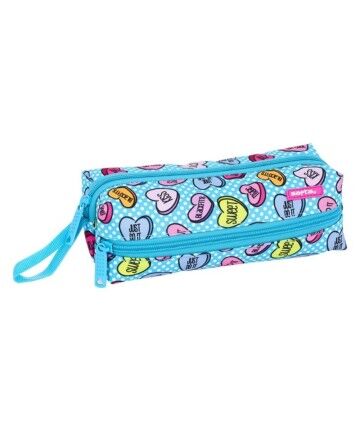 Necessaire Safta Sweet Heart Azzurro