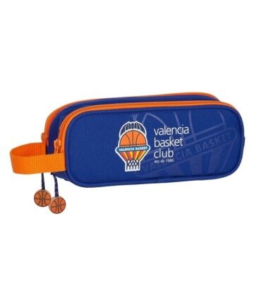 Necessaire Valencia Basket Azzurro Arancio